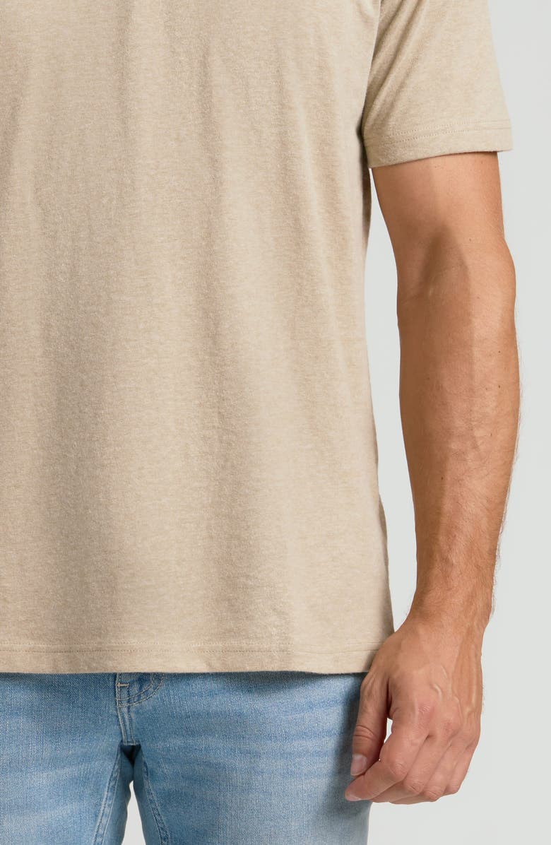 True Classic Classic Crewneck T-Shirt, Alternate, color, Heather Fennel