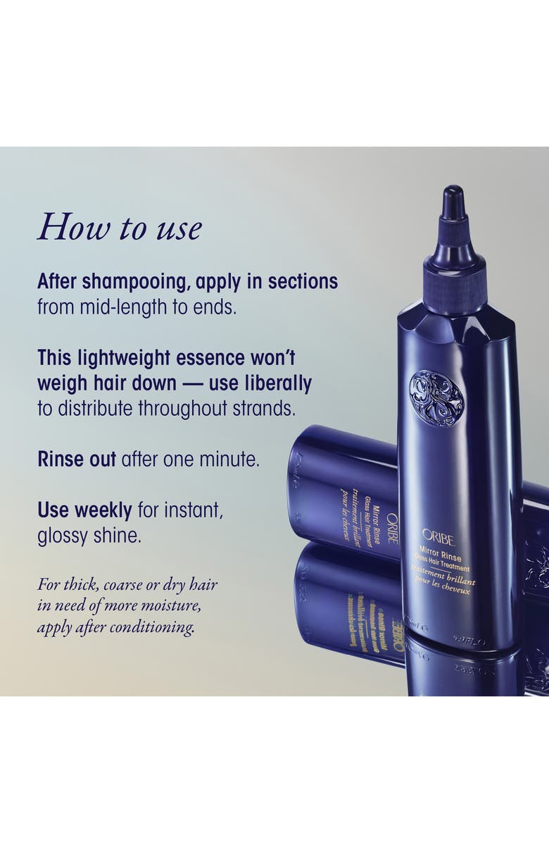 Mirror Rinse Glass Hair Treatment