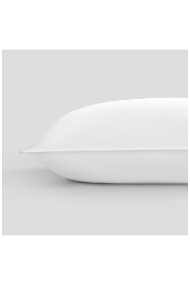 Maizy Down & Feather Pillow, Alternate, color, WHITE