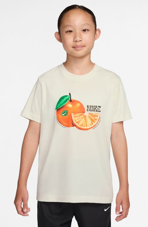 Kids' Sportswear Fresh Crop Cotton Graphic T-Shirt (Little Kid & Big Kid)