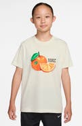 Nike Kids' Sportswear Fresh Crop Cotton Graphic T-Shirt