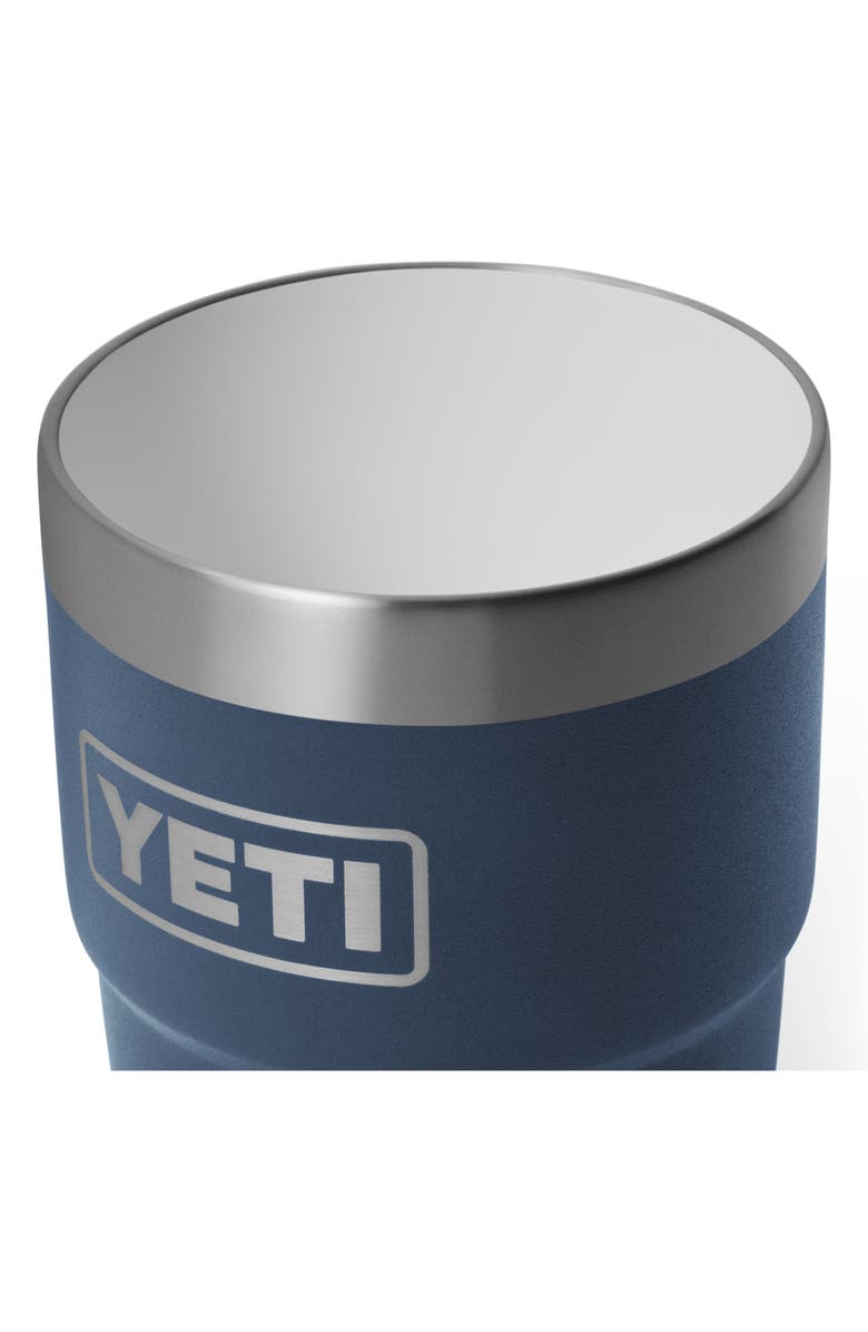 YETI Rambler 8-Ounce Stackable Cup, Alternate, color, Navy