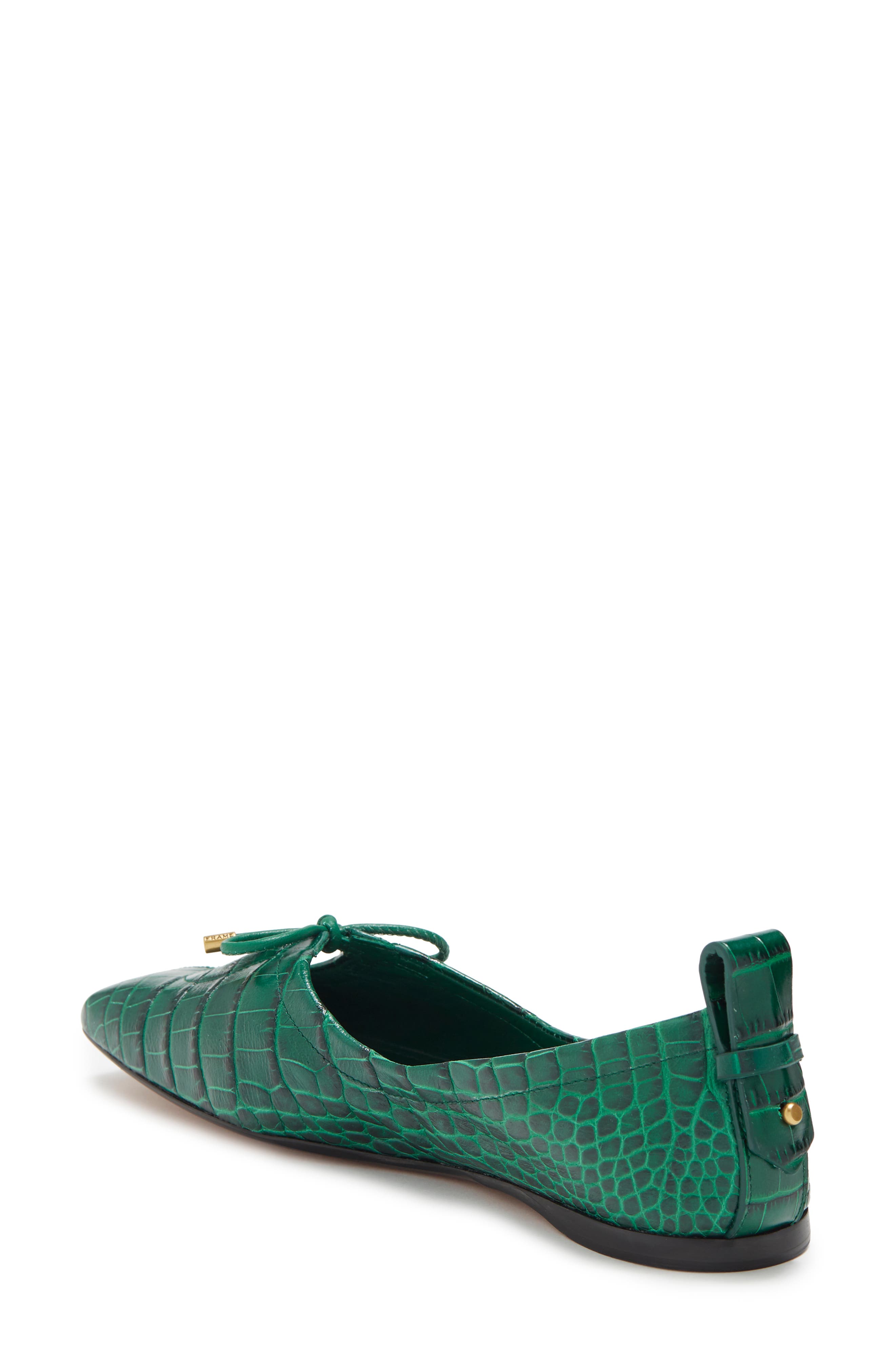 FRAME Le Sunset Croc Embossed Slipper | Nordstromrack