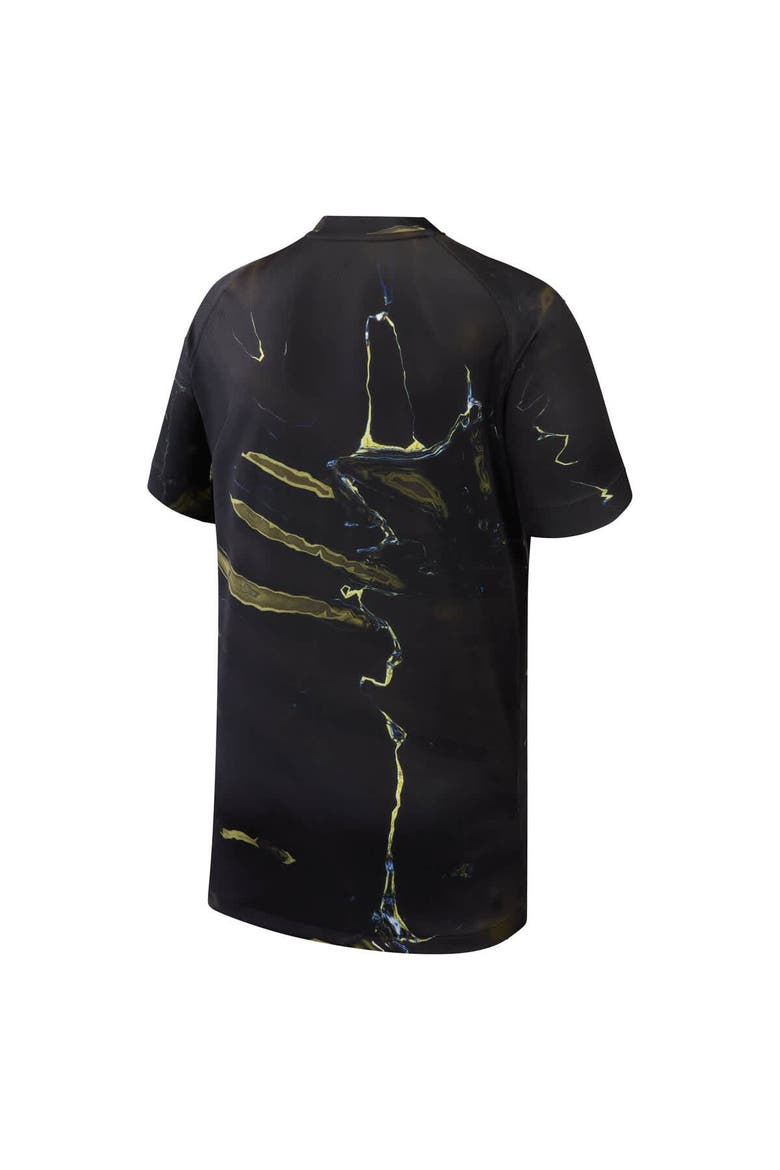 Youth Jordan Brand Black Paris Saint-Germain 2025/26 Fifth Stadium Replica Jersey, Alternate, color, Black