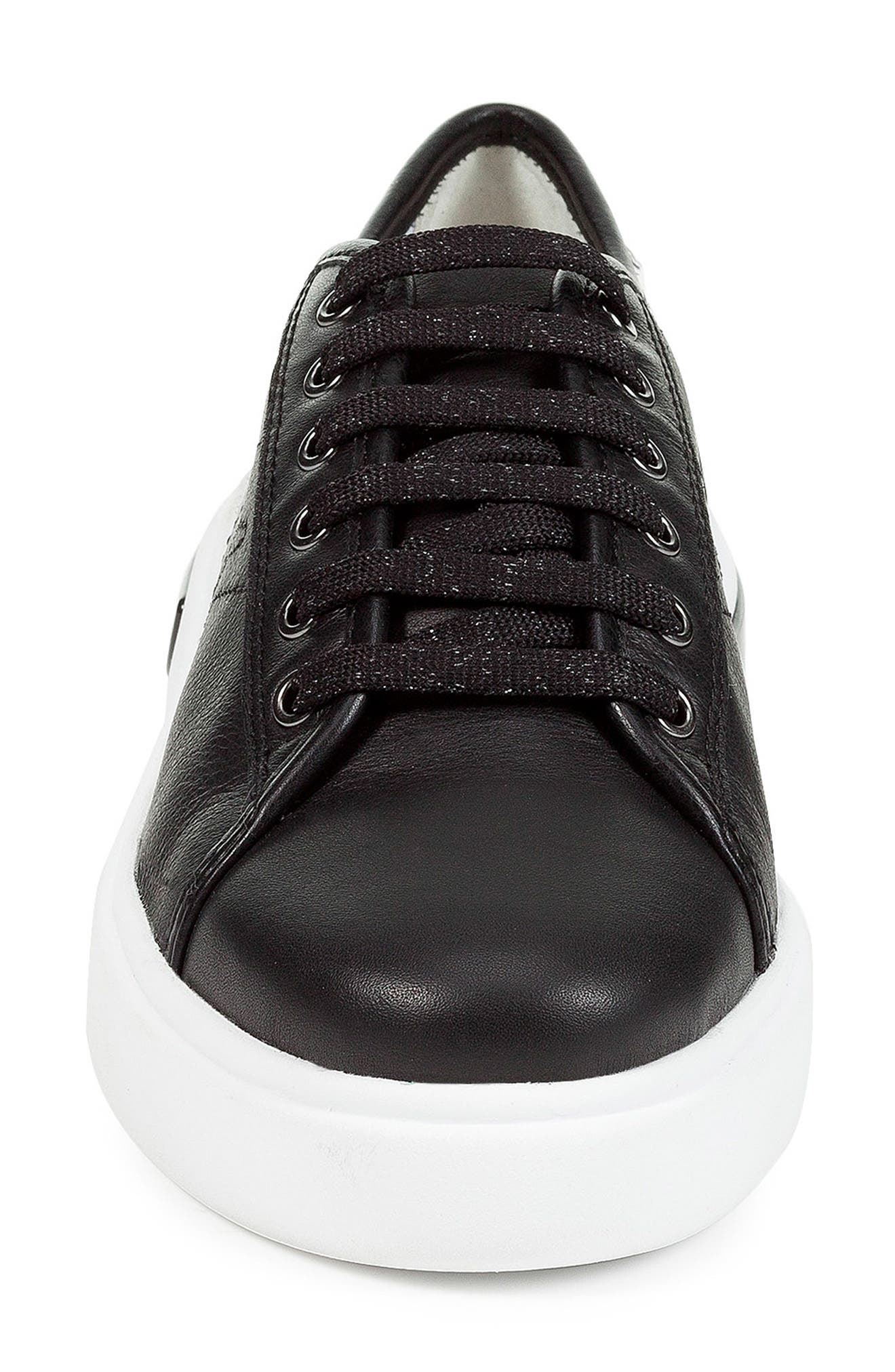 Geox Ottaya Leather Sneaker, Alternate, color, 