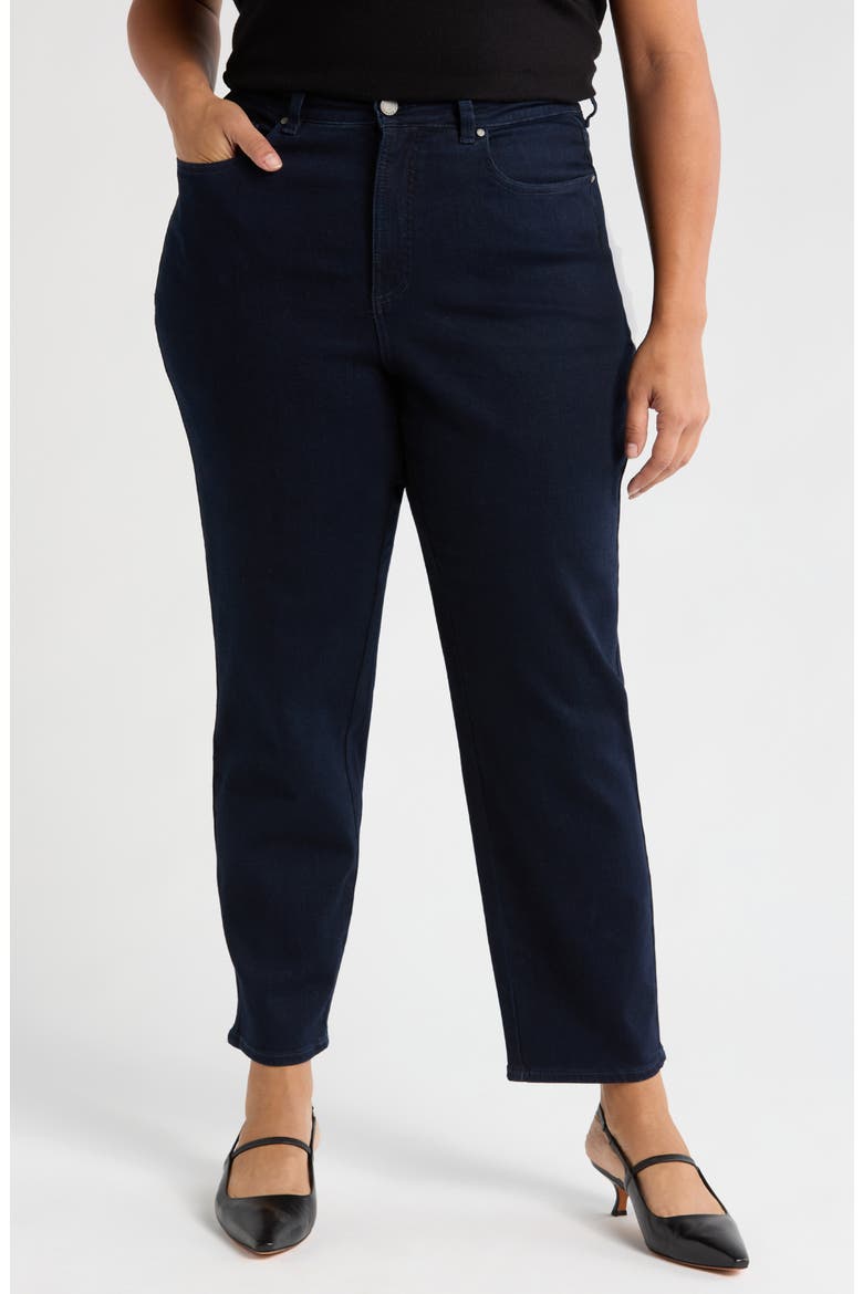 Dylan High Waist Jeans, Main, color, DARK INDIGO
