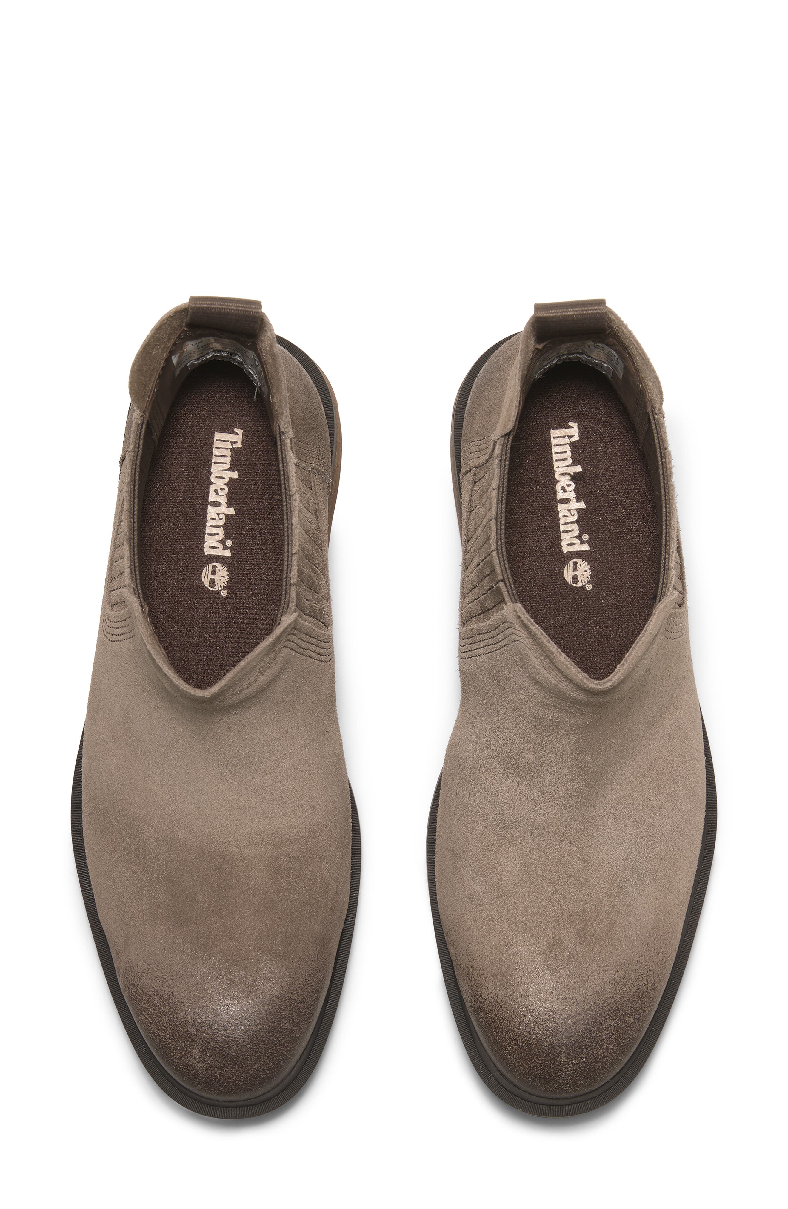 Timberland Brimfield Chelsea Boot, Alternate, color, Medium Brown Suede