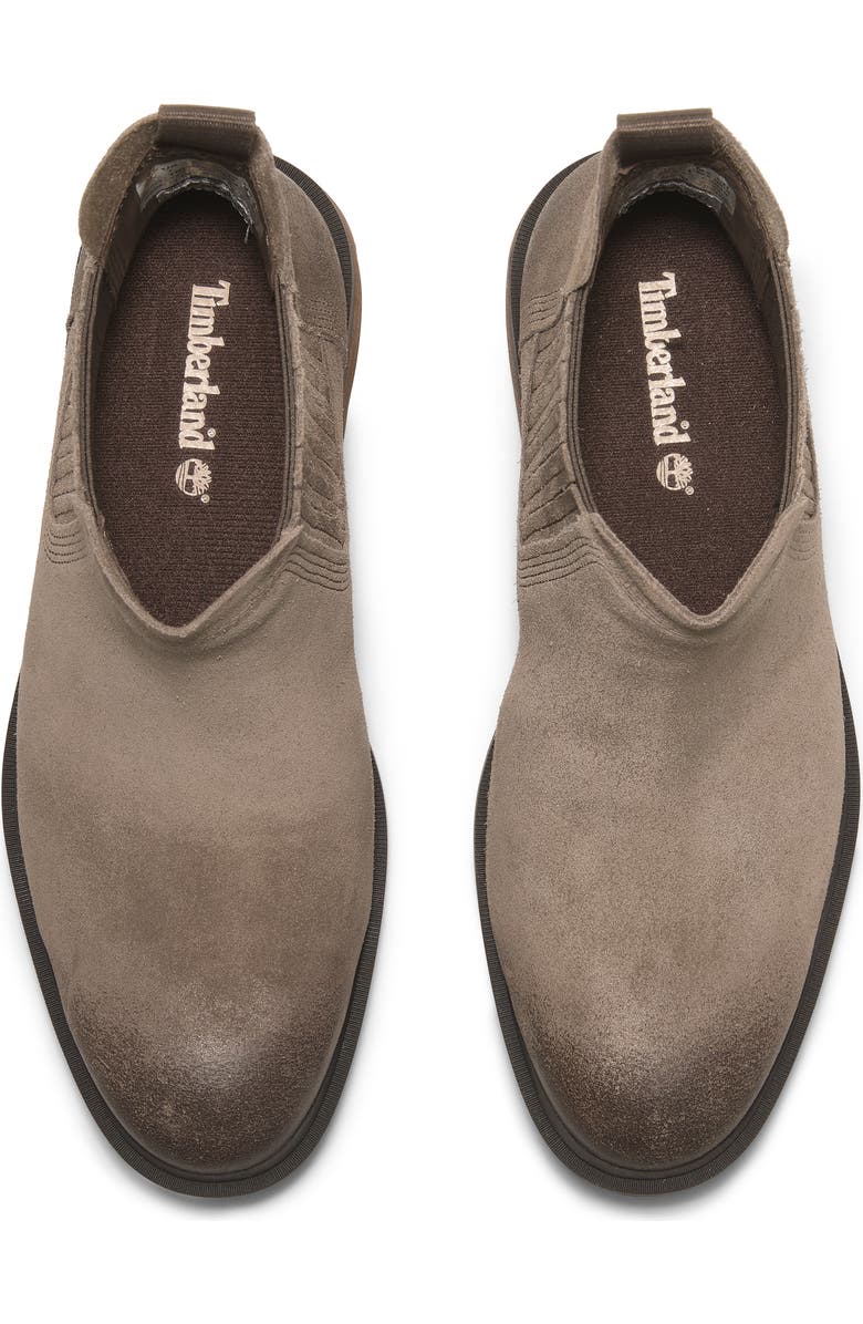 Timberland Brimfield Chelsea Boot, Alternate, color, Medium Brown Suede