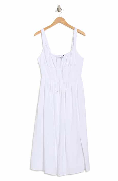 Ellen Tracy Keyhole Midi Dress