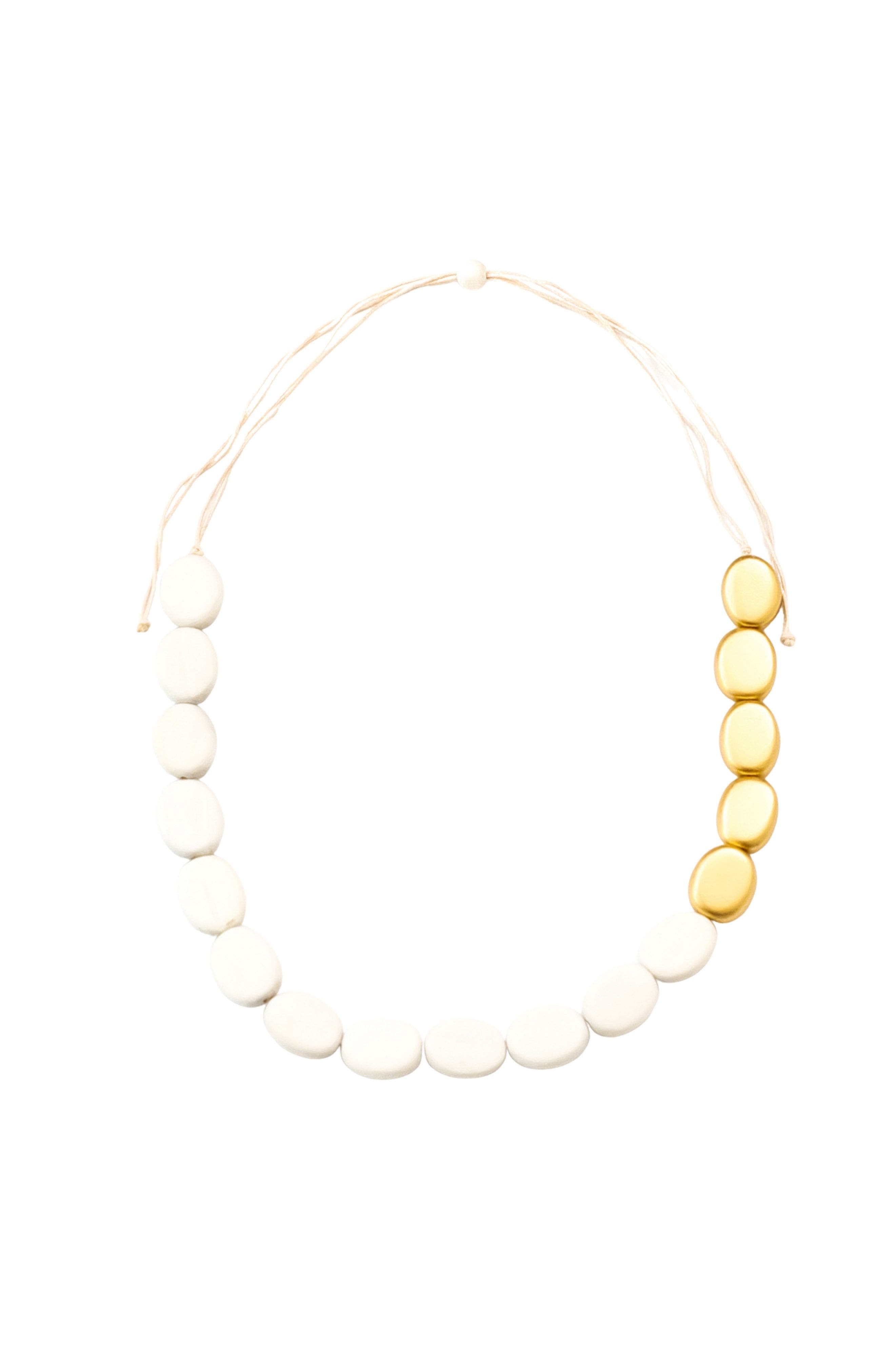 White & Gold