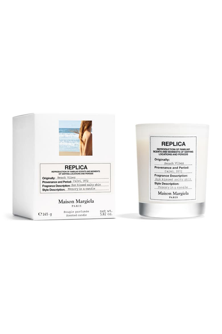 Replica Beach Vibes Scented Candle, Alternate, color, NO COLOR