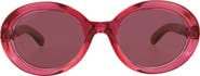 Gucci 54mm Oval Sunglasses