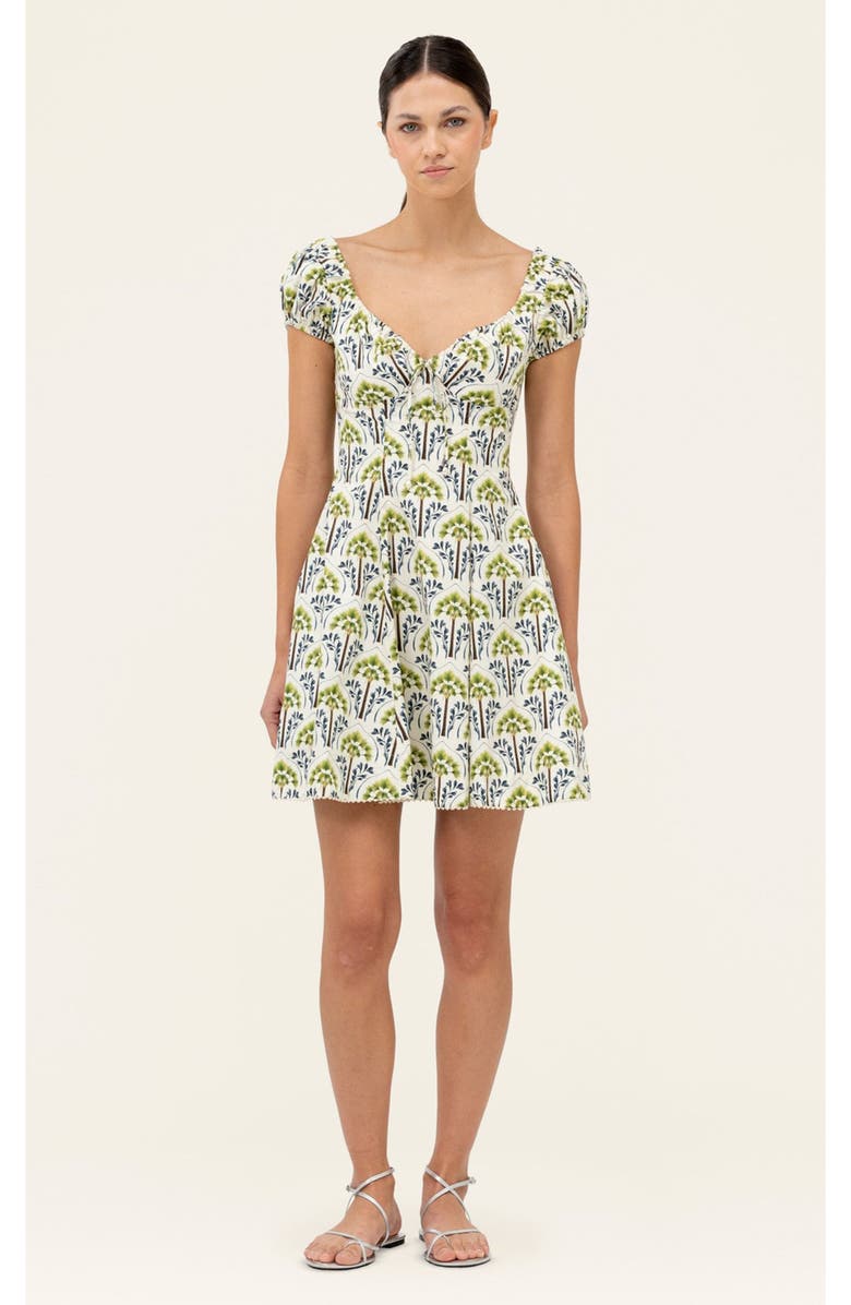 Agua by Agua Bendita Mati Moriche Mini Dress, Alternate, color, Multi