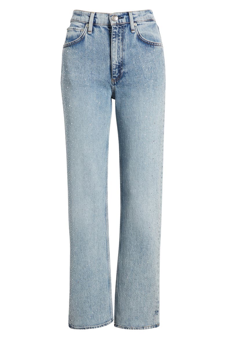 Harlow Ankle Straight Leg Jeans, Alternate, color, LYRAWJEWEL