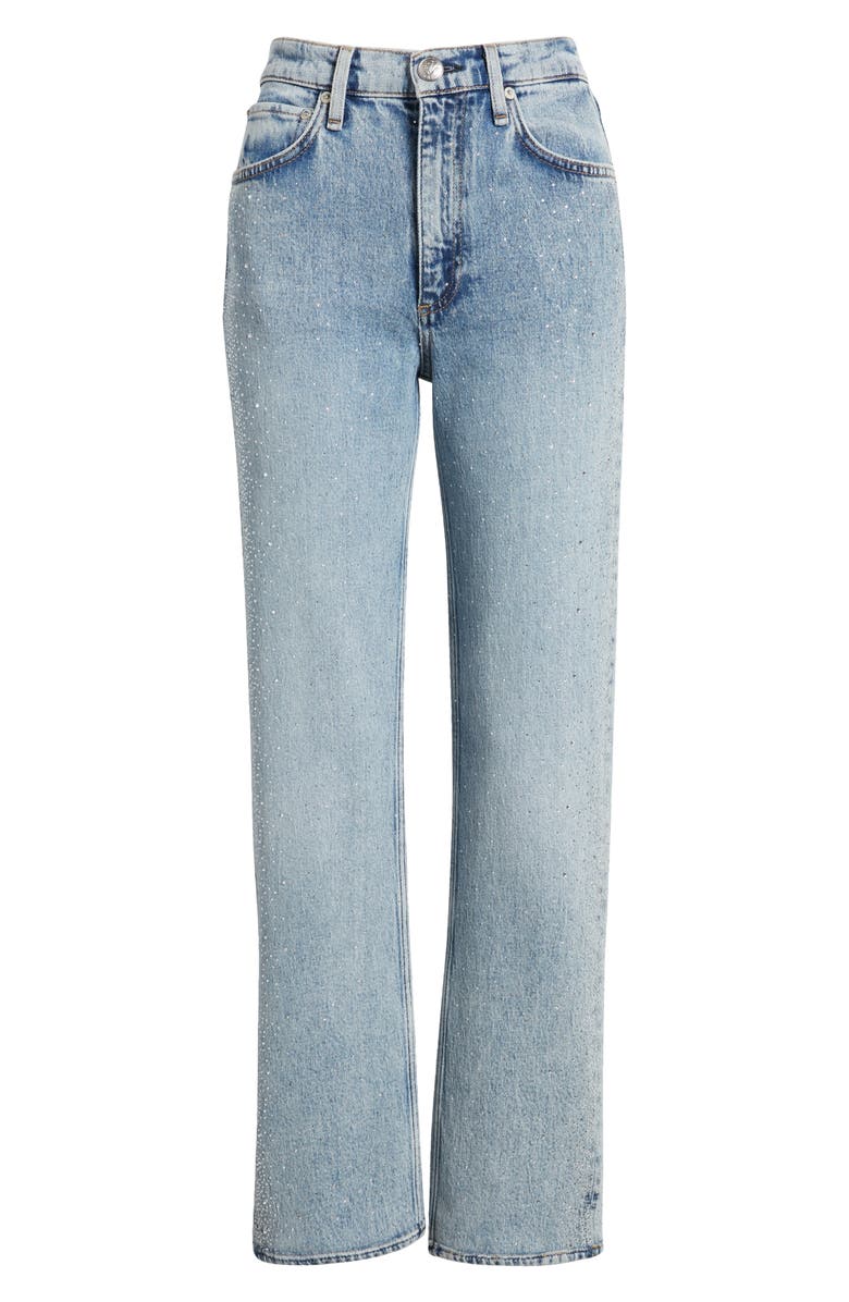 rag & bone Harlow Ankle Straight Leg Jeans, Alternate, color,