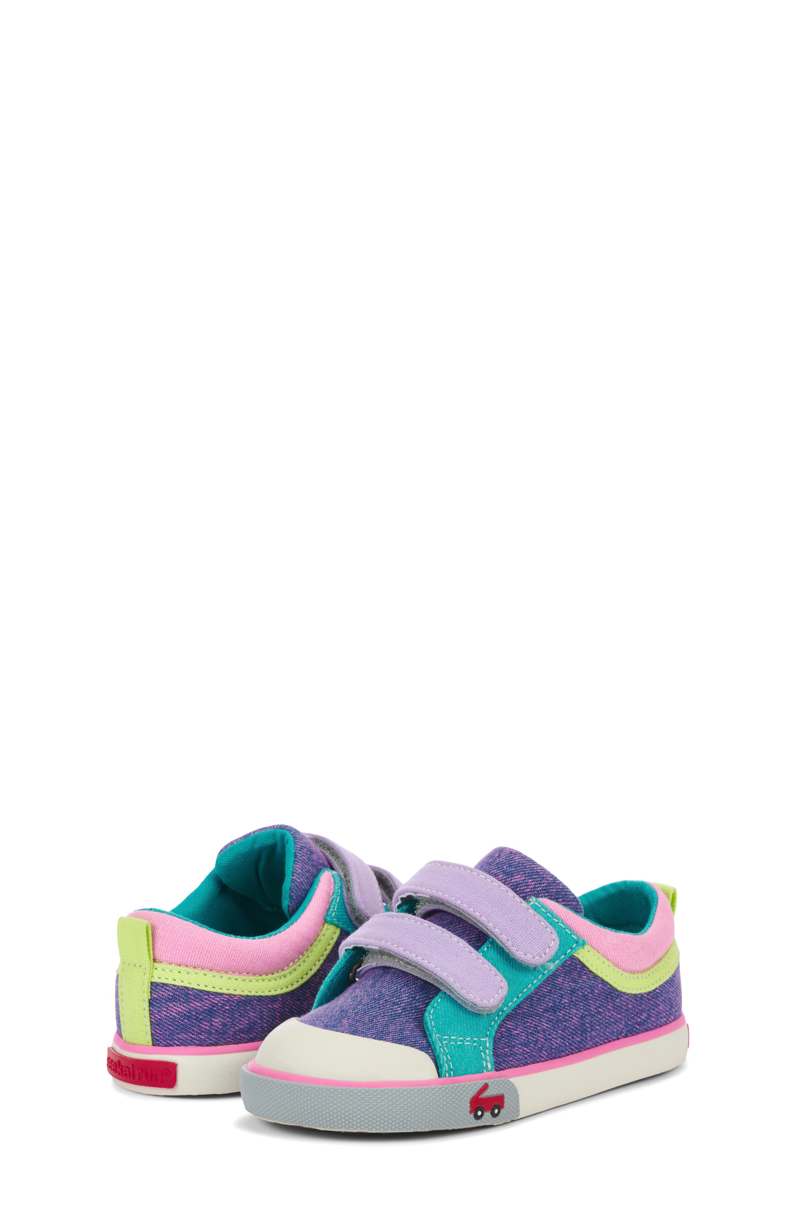 Kids' Robyne Sneaker, Alternate, color, PURPLE DENIM