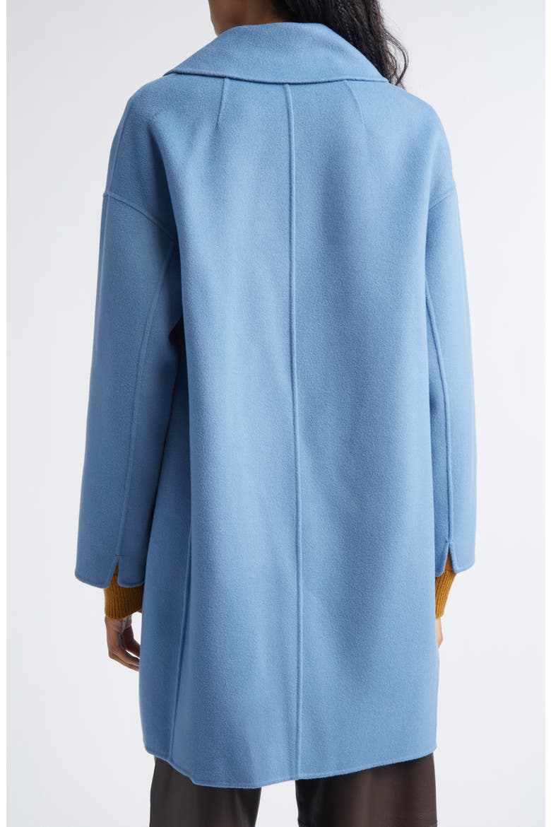 Eden Wool Flannel Peacoat, Alternate, color, LIGHT BLUE