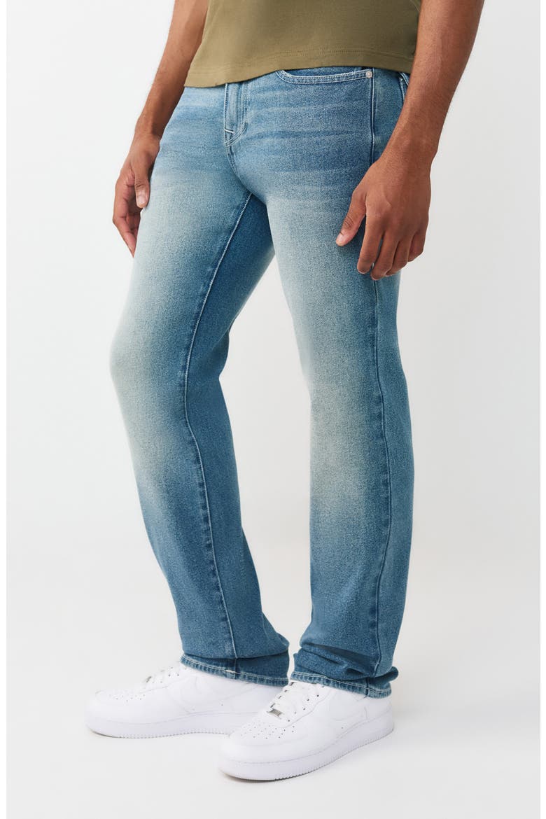 Ricky Flap Pocket Straight Leg Jeans, Alternate, color, MEDIUM HORIZON