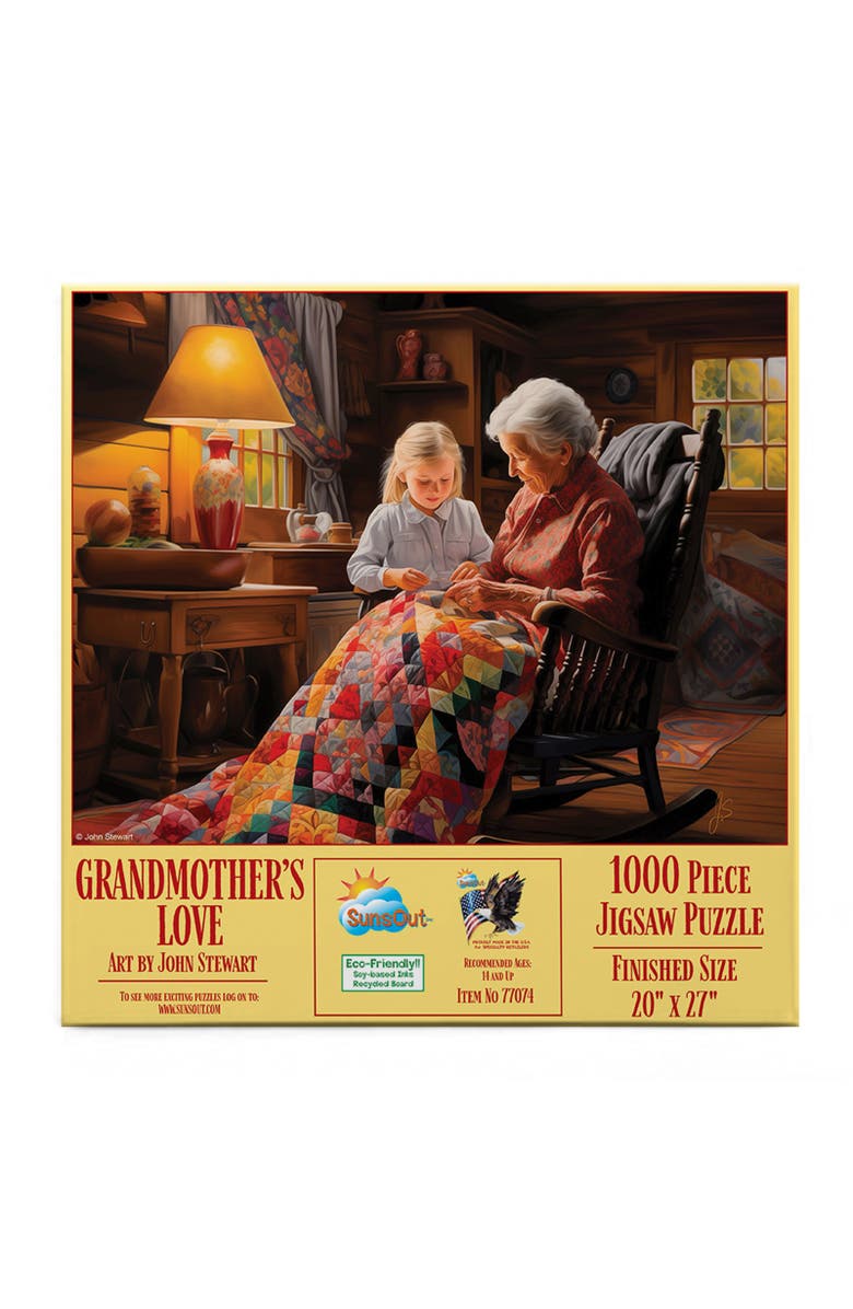 Sunsout Grandmother's Love 1000 piece Jigsaw Puzzle for Adults, Alternate, color, Multicolor