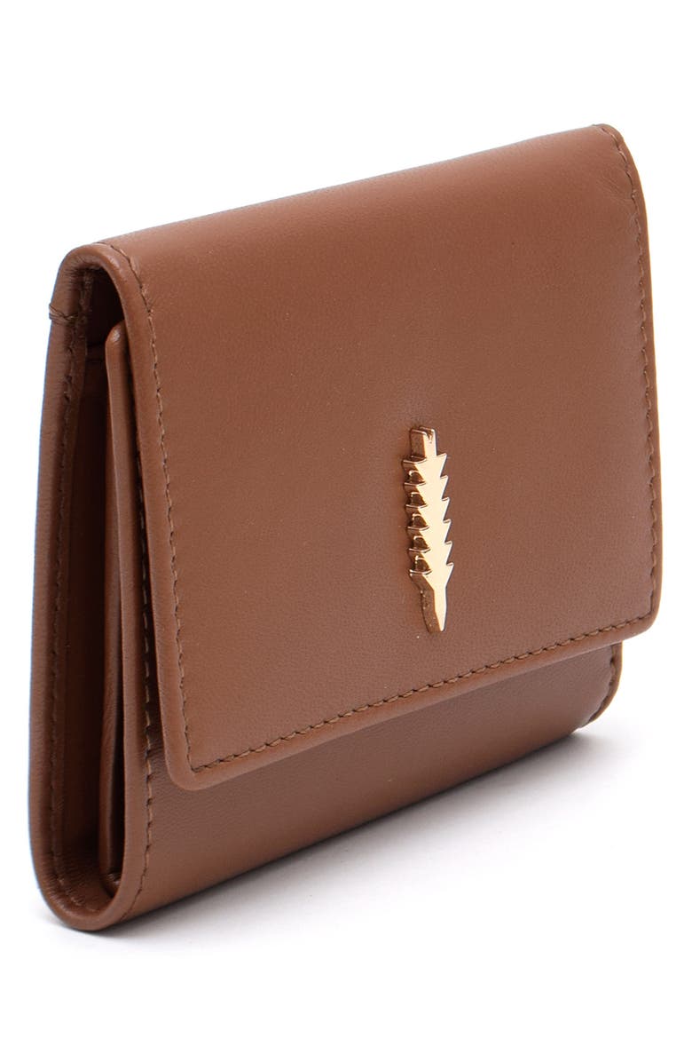Thacker Skylar Leather Wallet, Alternate, color, Fawn