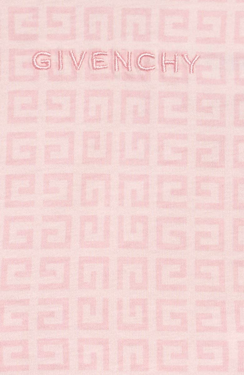 GIVENCHY KIDS Kids' Allover 4G Logo Print Cotton Dress, Alternate, color, 