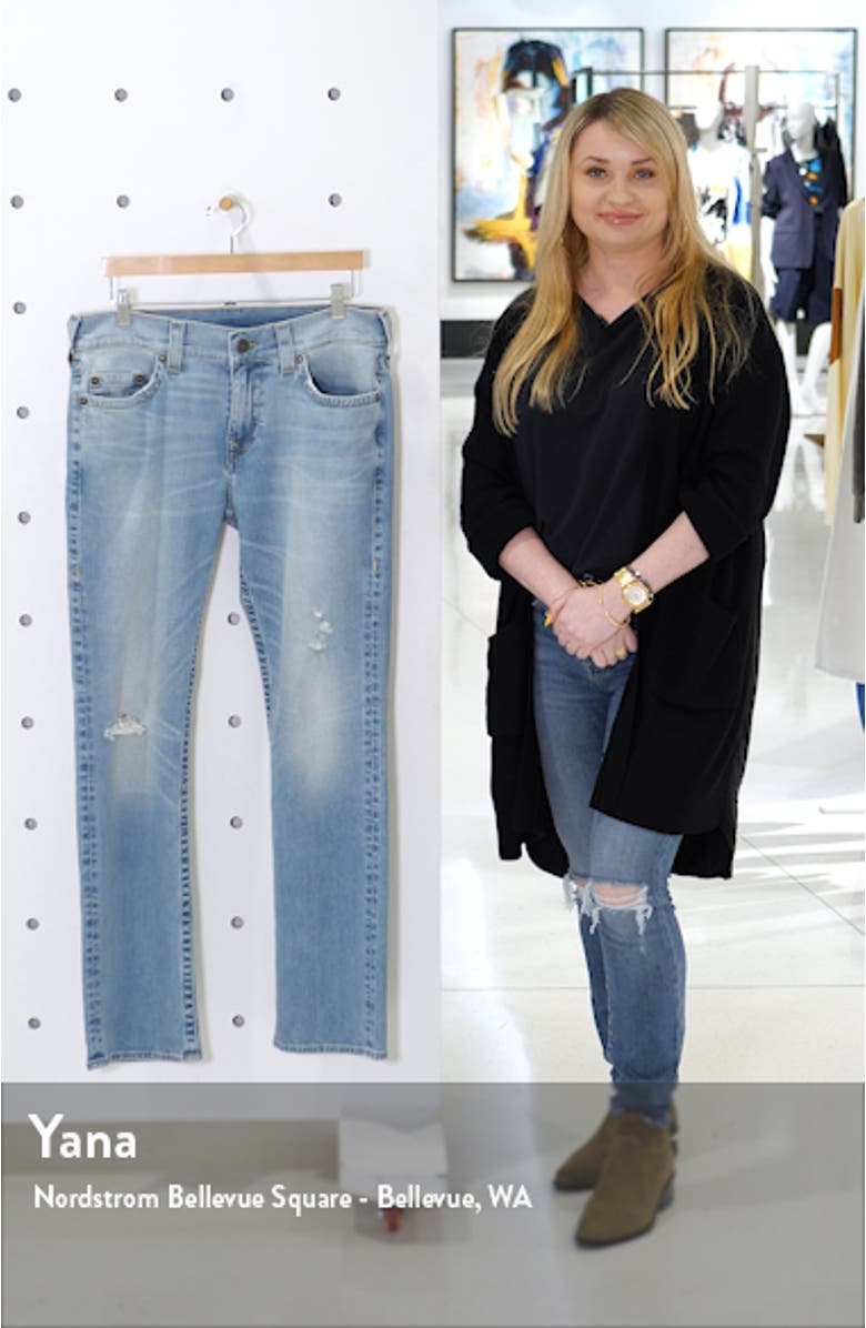 True Religion Ricky Straight Leg Jeans, sales video thumbnail