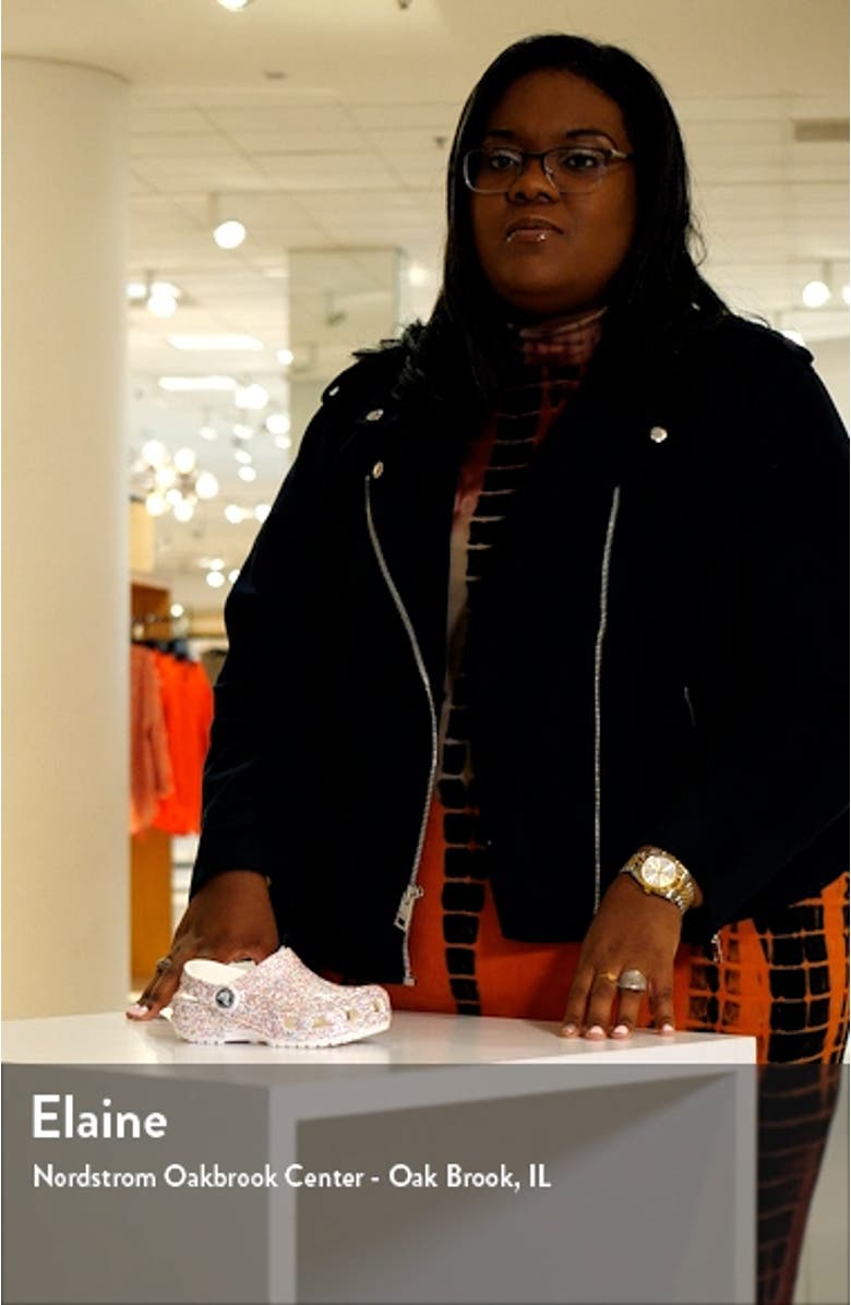 Kids' Classic Sprinkle Glitter Clog, sales video thumbnail