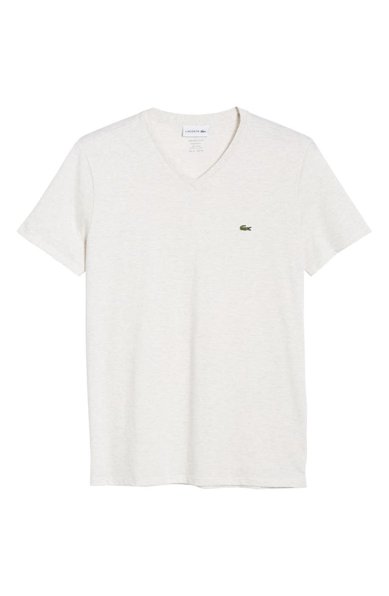 Lacoste Regular Fit V-Neck T-Shirt, Alternate, color,