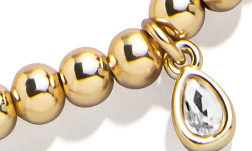 Baublebar Mila Pisa Teardrop Station Necklace In Gold