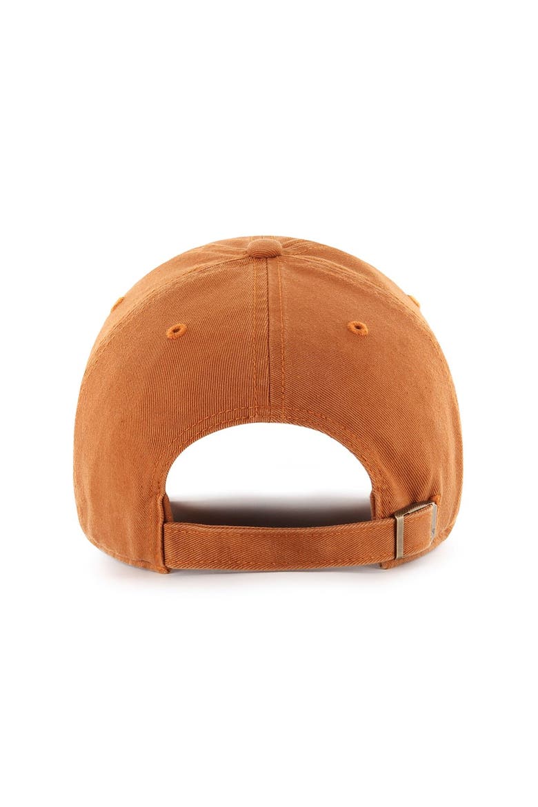 Men's '47  Orange New York Knicks Color Pack Clean Up Adjustable Hat, Alternate, color, Orange