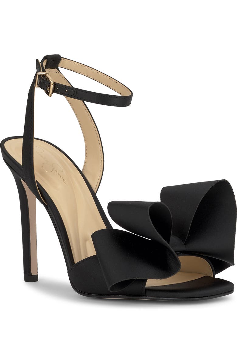 Jessica Simpson Olivine Ankle Strap Sandal, Main, color, Black