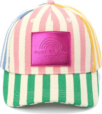 Multicolor Stripe Baseball Hat