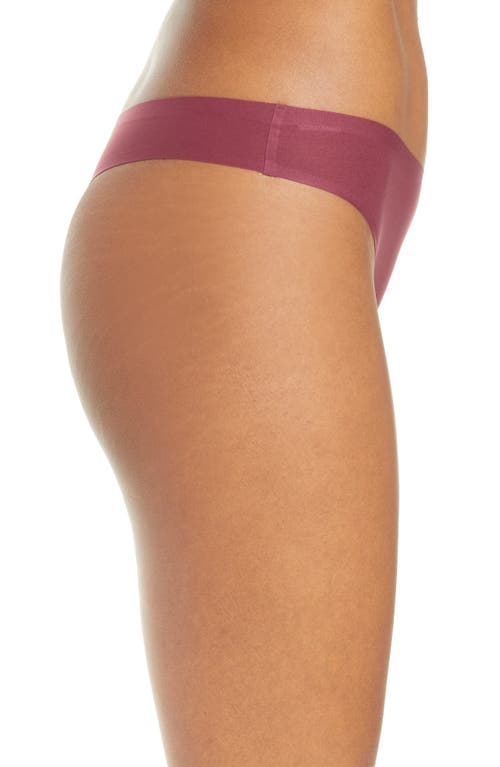 Chantelle Lingerie Soft Stretch Thong In Brown