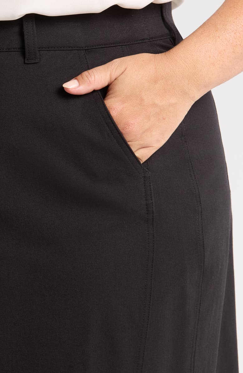 Universal Standard Sahara Twill Midi Skirt, Alternate, color,