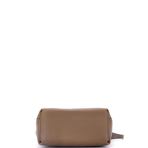 Pre-owned Hermes Hermes 24/24 Bag Evercolor With Swift 21 In Brown