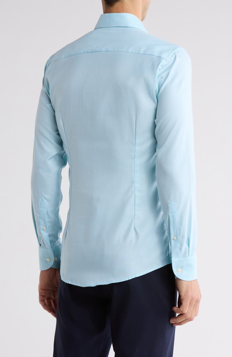 Eton Slim Fit Stretch Cotton & Lyocell Dress Shirt, Alternate, color,