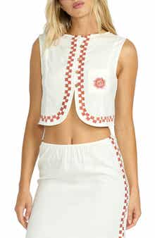 Billabong Secret Cove Embroidered Vest