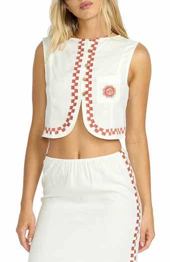 Billabong Secret Cove Embroidered Vest