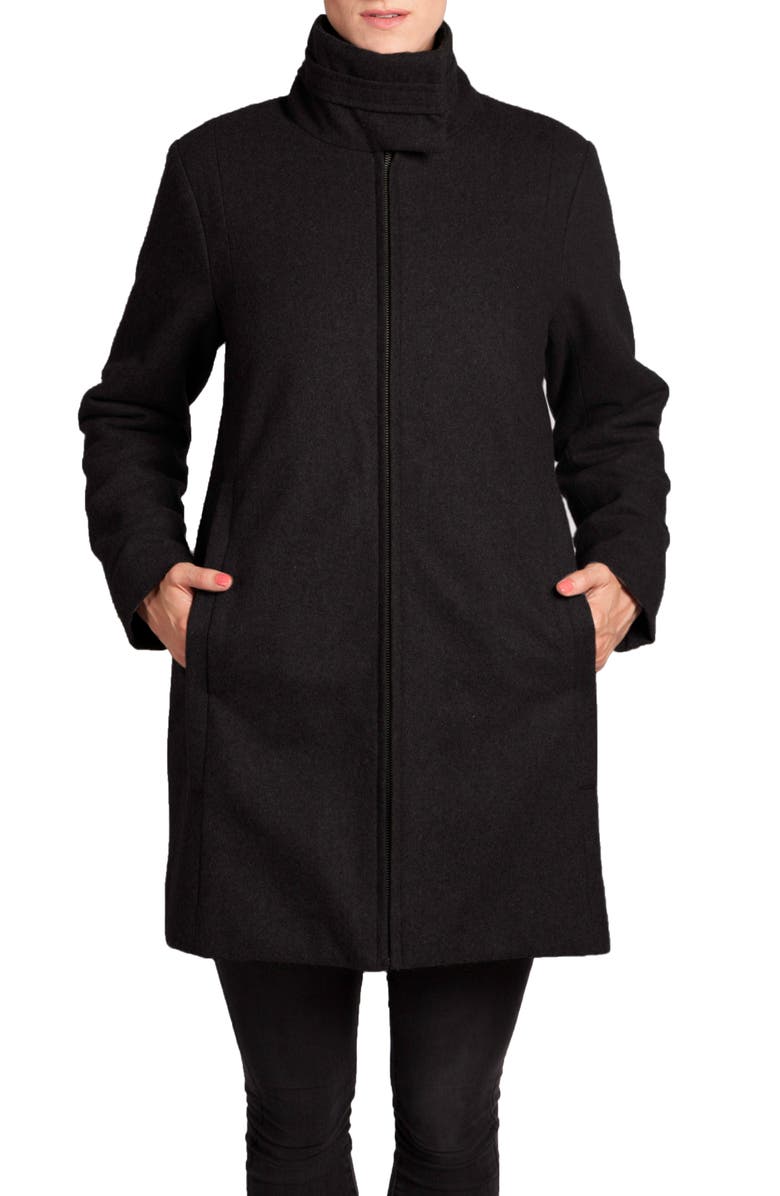 Modern Eternity A-Line Convertible 3-in-1 Maternity Swing Coat, Alternate, color,