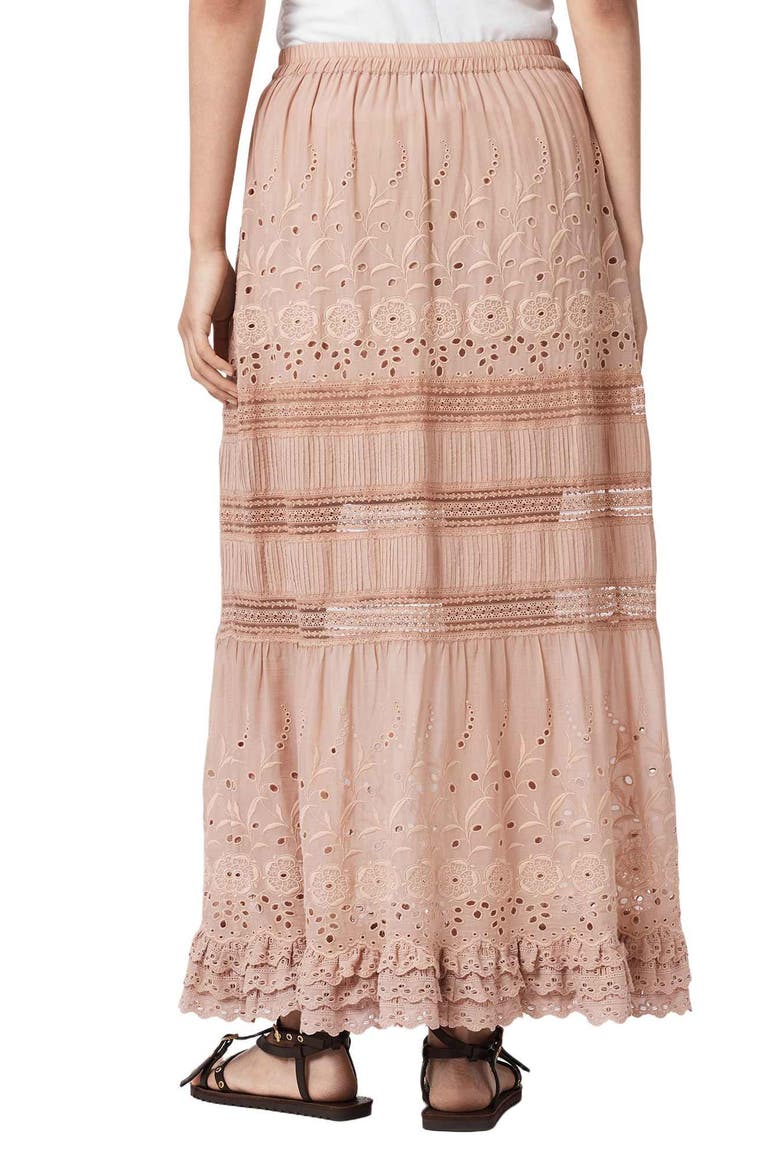 Camille Maxi Skirt, Alternate, color, CRYSTAL PINK