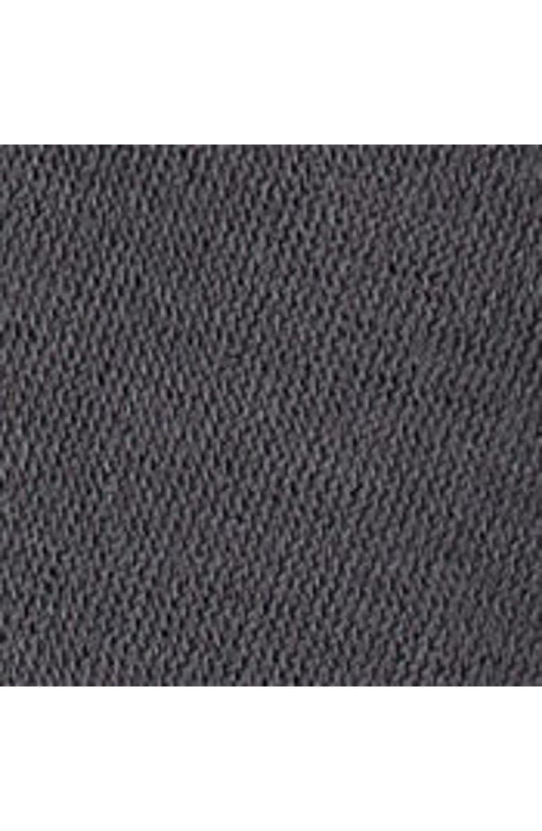 COS Draped Cotton-jersey Shirt, Alternate, color, Charcoal