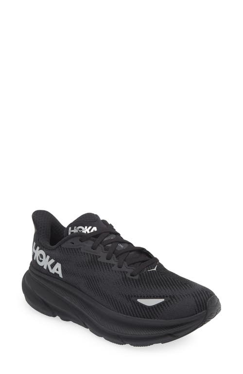 Hoka Clifton 9 Gtx Sneaker In Black