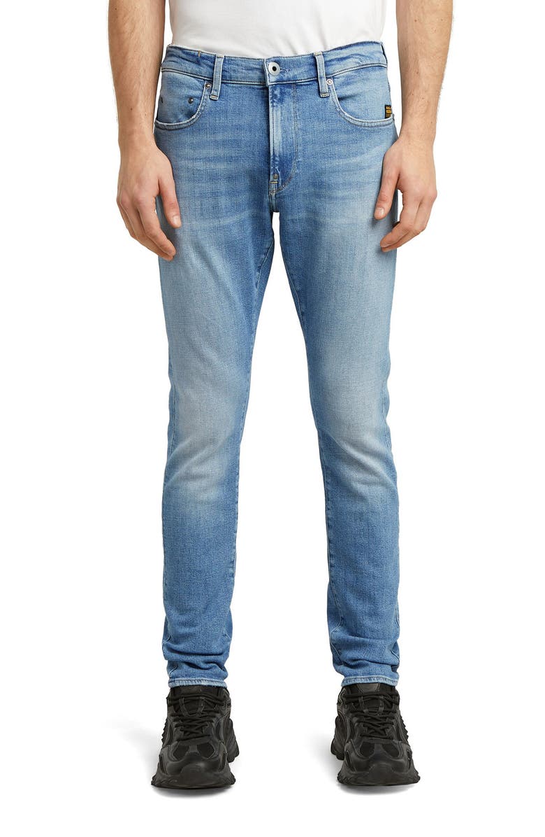 G-STAR Revend FWD Skinny Jeans, Main, color, Sun Faded Summer Sky