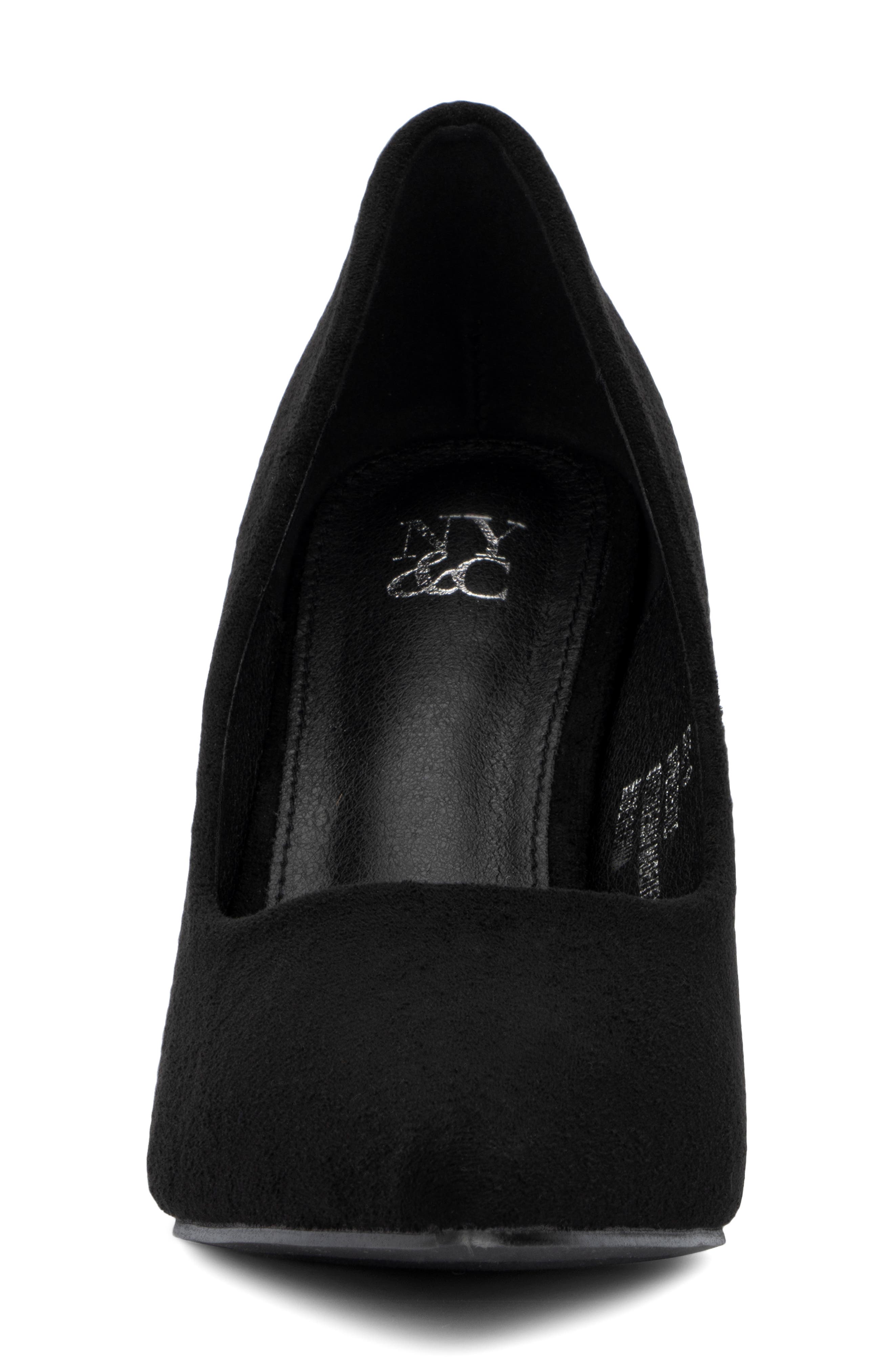 NEW YORK AND COMPANY Luisa Pointed Toe Pump, Alternate, color, Black
