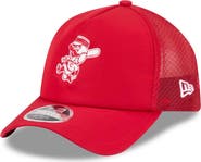 New Era Men's New Era Red Cincinnati Reds 2026 Batting Practice Alternate Apex 9FORTY Adjustable Hat