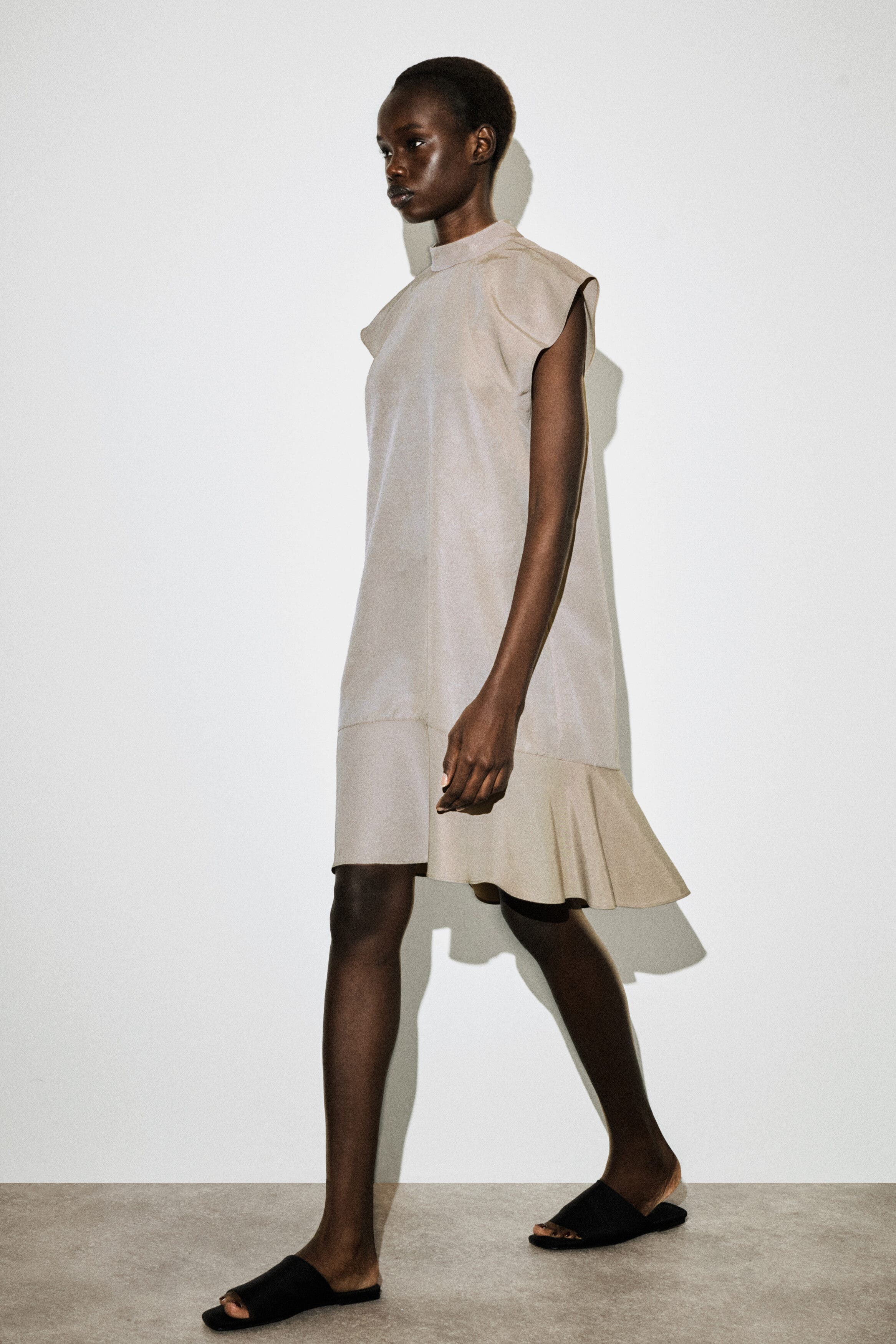Sculpted Turtleneck Dress - image 4