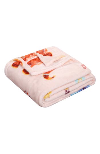 Luxury Home Bohemian Elephant Plush Throw Blanket