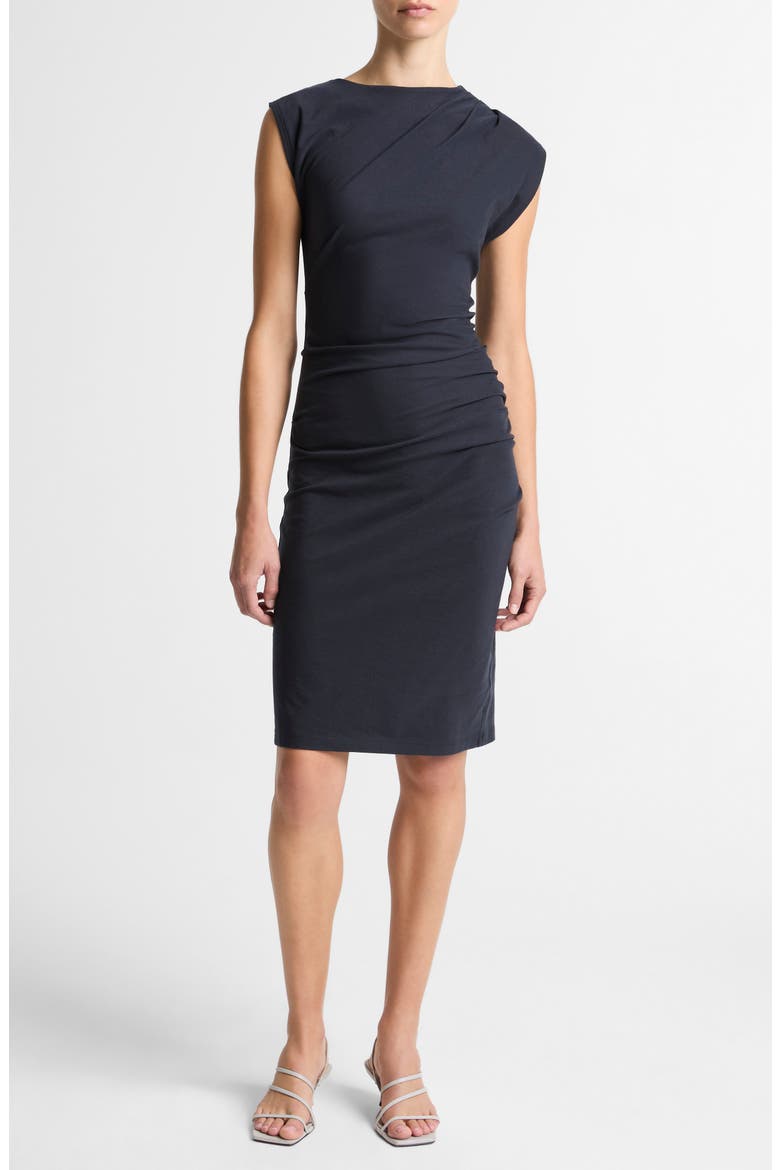 Ruched Sheath Dress, Main, color, ECLIPSE