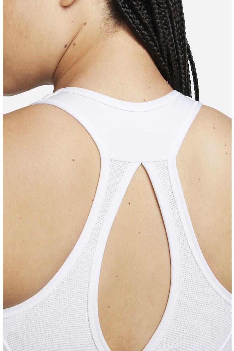 Dri-FIT Swish High Support Sports Bra, Alternate, color, 100 WHITE/WHITE/BLACK
