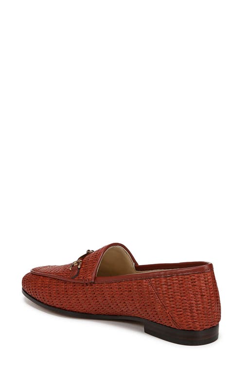 Shop Sam Edelman Loraine Bit Loafer In Warm Sienna